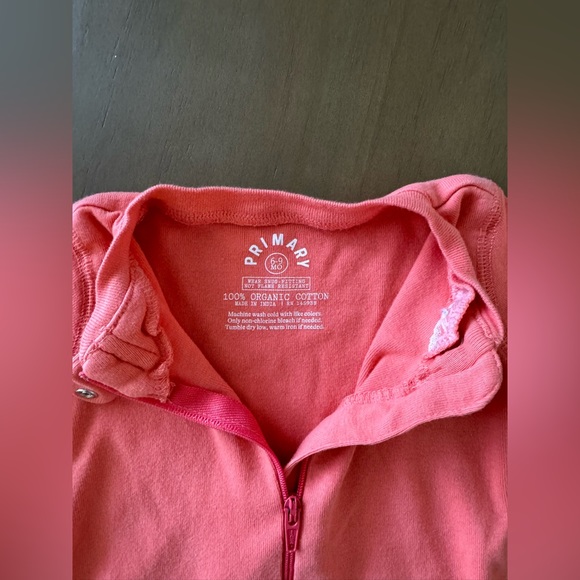 Primary Zip Footie - Picture 2 of 3